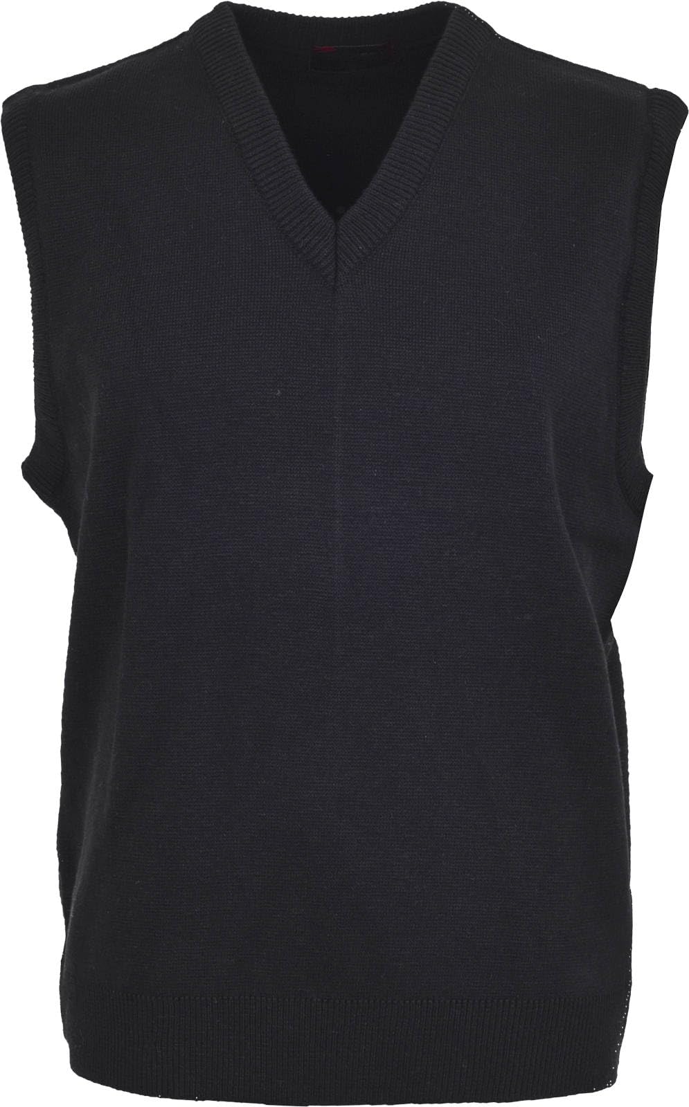 Maan Store Men V Neck Knitted Sleeveless Slipover Sweater Jumper Vest Classic Tank Top S to 6XL