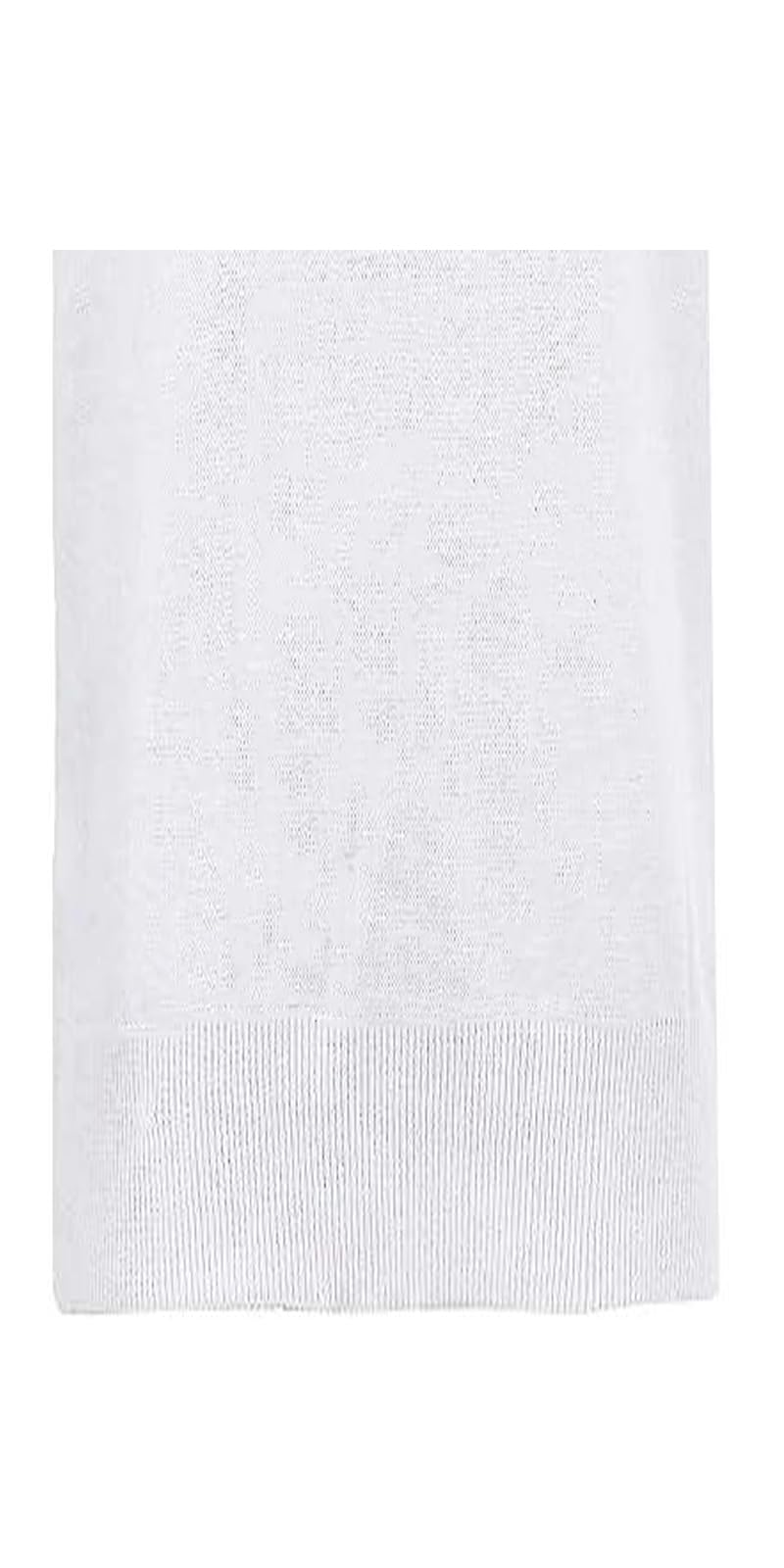 Guv'nors Mens Bowling Tank Top Knitted Sleeveless Jumper White with Bowls Logo On The Front V Neck