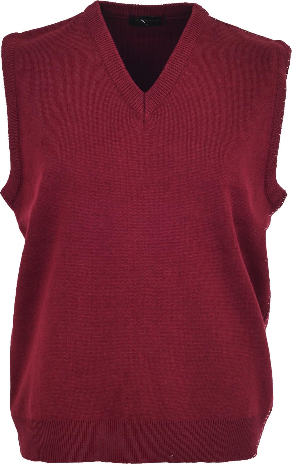 Maan Store Men V Neck Knitted Sleeveless Slipover Sweater Jumper Vest Classic Tank Top S to 6XL