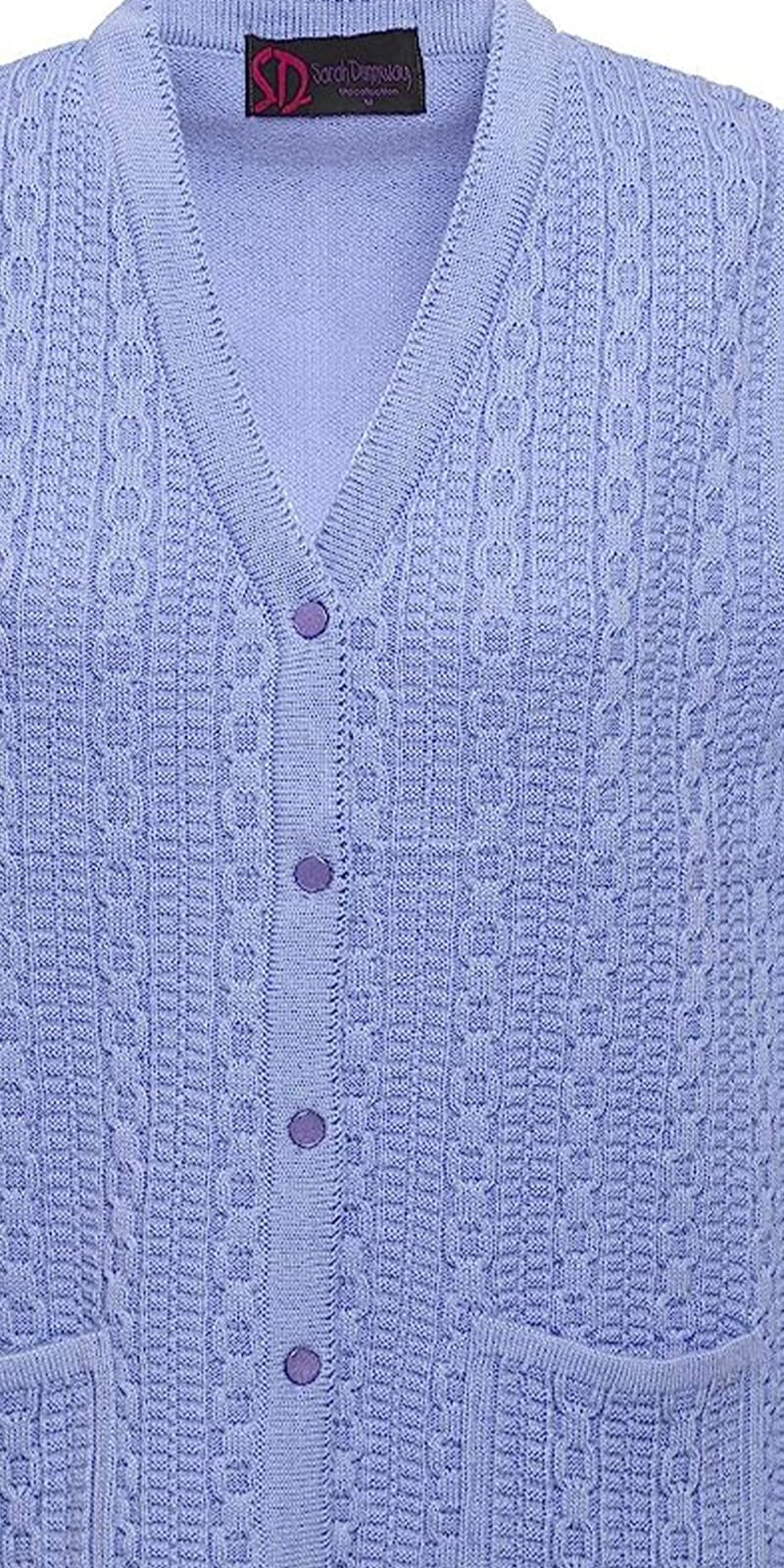 Women Sleeveless Button Knitted Cardigan