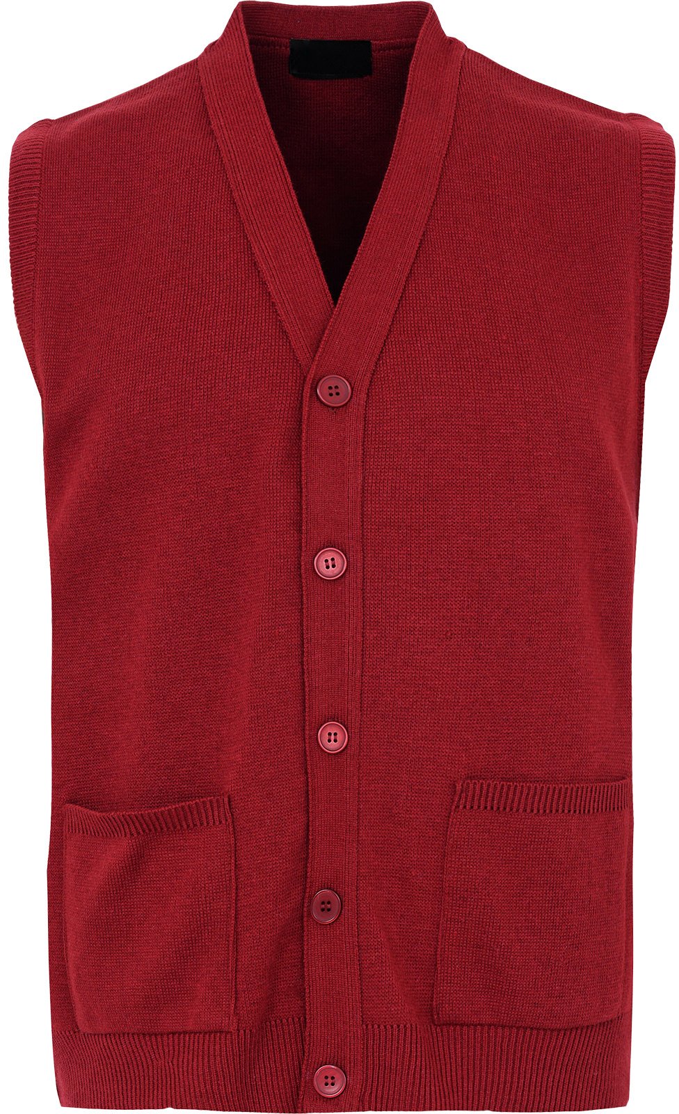 Men Knitted Waistcoat Plus Sizes 3XL to 6XL Sleeveless Button Cardigan
