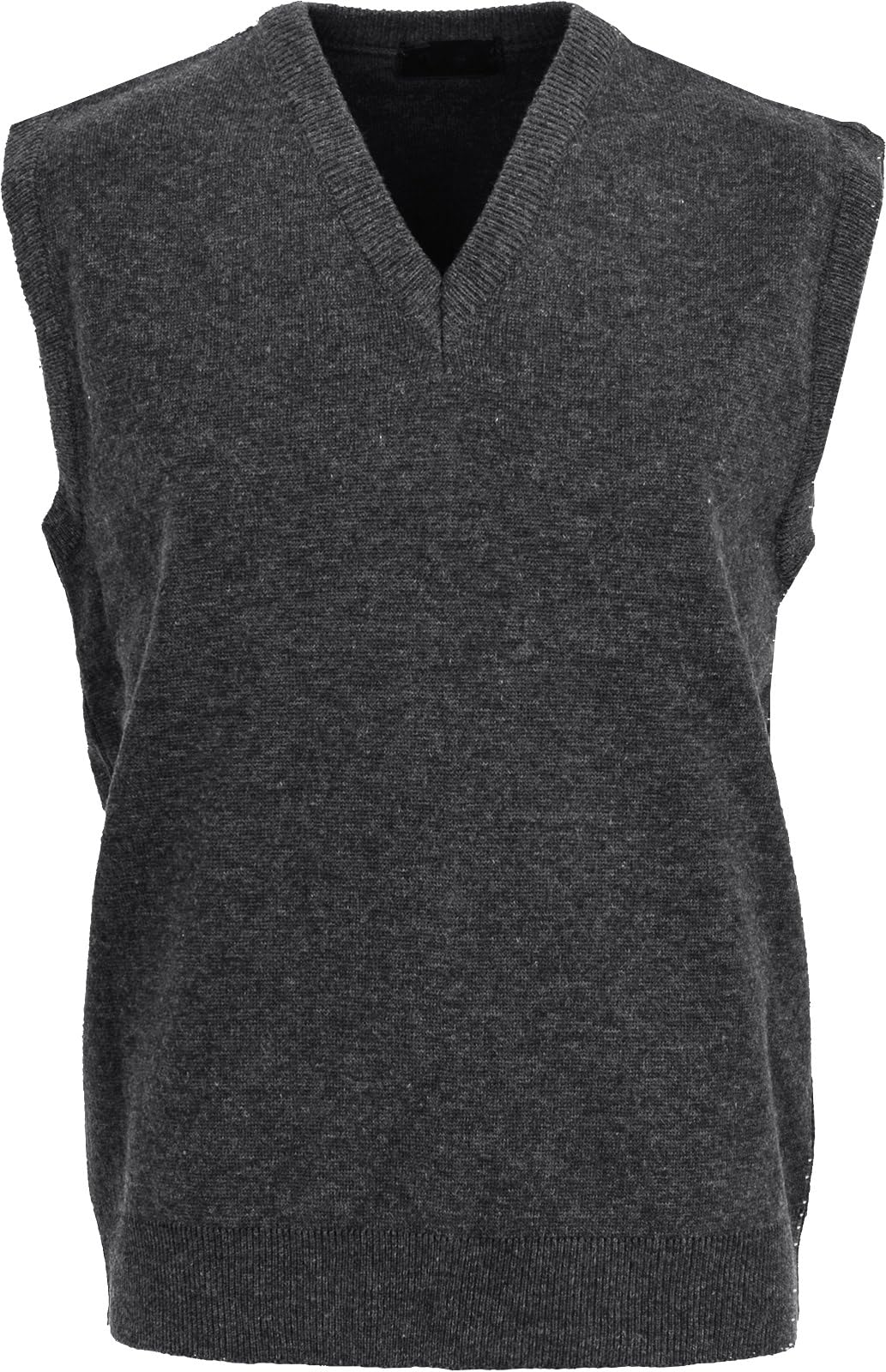 Maan Store Men V Neck Knitted Sleeveless Slipover Sweater Jumper Vest Classic Tank Top S to 6XL