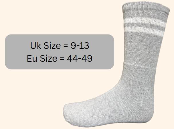 Men's Grey Socks